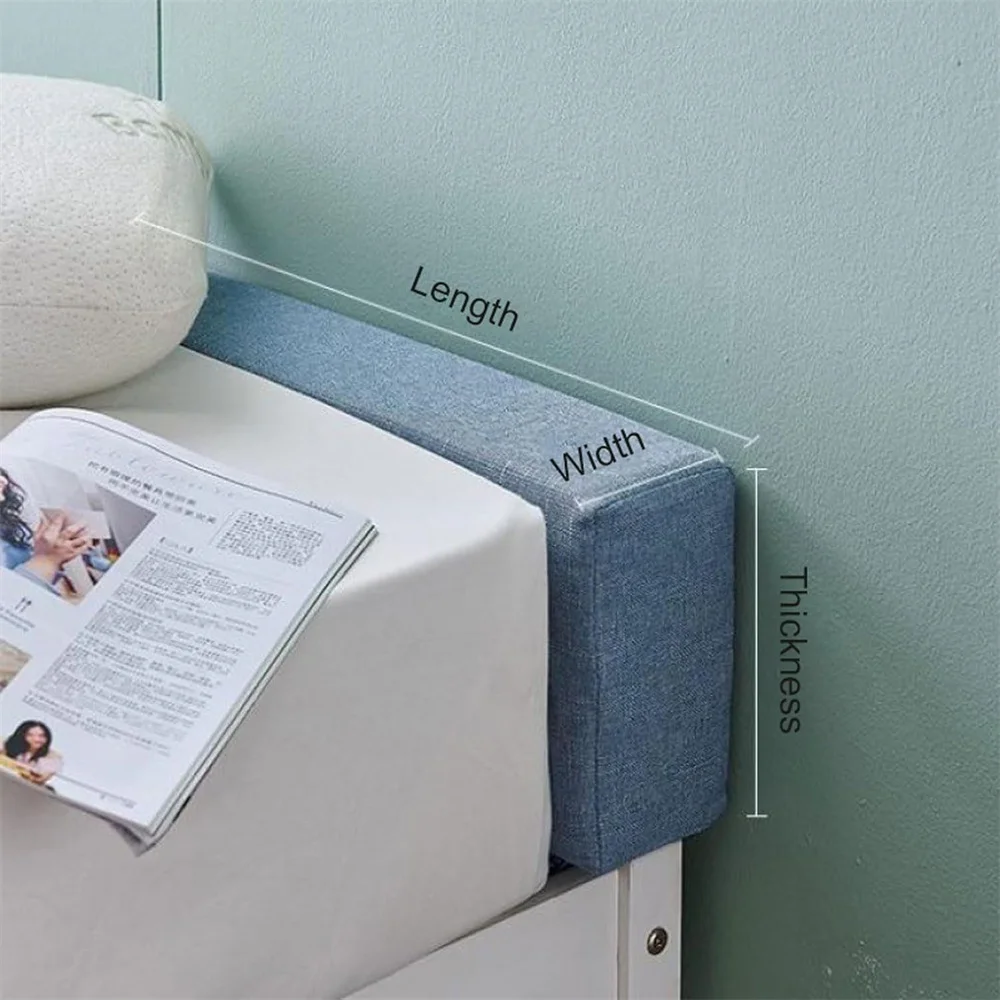 Mattress Gap Filler Gap Between Mattress Bed Extender Headboard Pillow Closed Headboard and Wall Bed Cushion Sofa Pad thumbnail 4