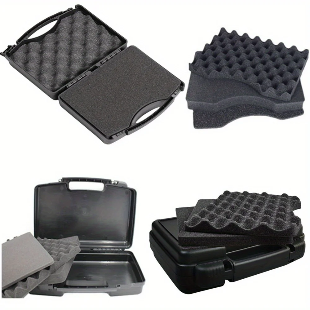 Multifunctional Hardware ToolBox Portable Plastic Instrument Case Notebook Protective Storage Box Outdoor Equipment Tool Case thumbnail 4