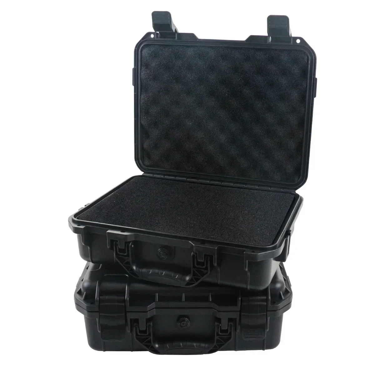1 waterproof hard hand-held toolbox bag with pre cut sponge storage box, impact resistant unmanned driving chassis thumbnail 3