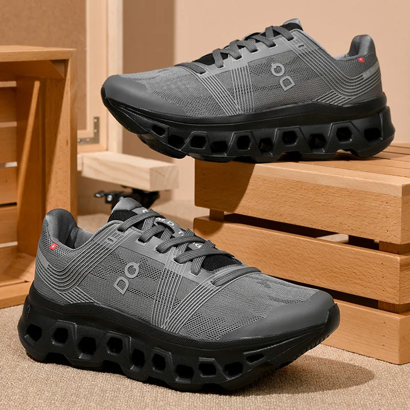 Running Shoes Men Mesh Lightweight Flat Outdoor Gym Jogging Shoes Comfortable Original Tennis Shoes Cushioning 2024 Sneakers Man thumbnail 6