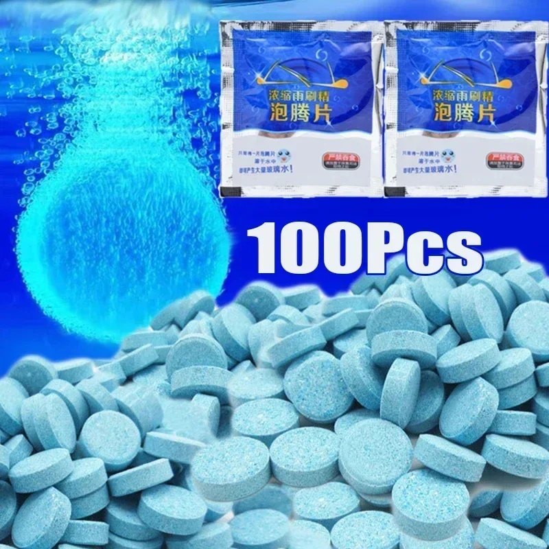 ‌All-Season Windshield Washer Effervescent Tablet (Solid Concentrate) Shellac-Free Formula thumbnail 3