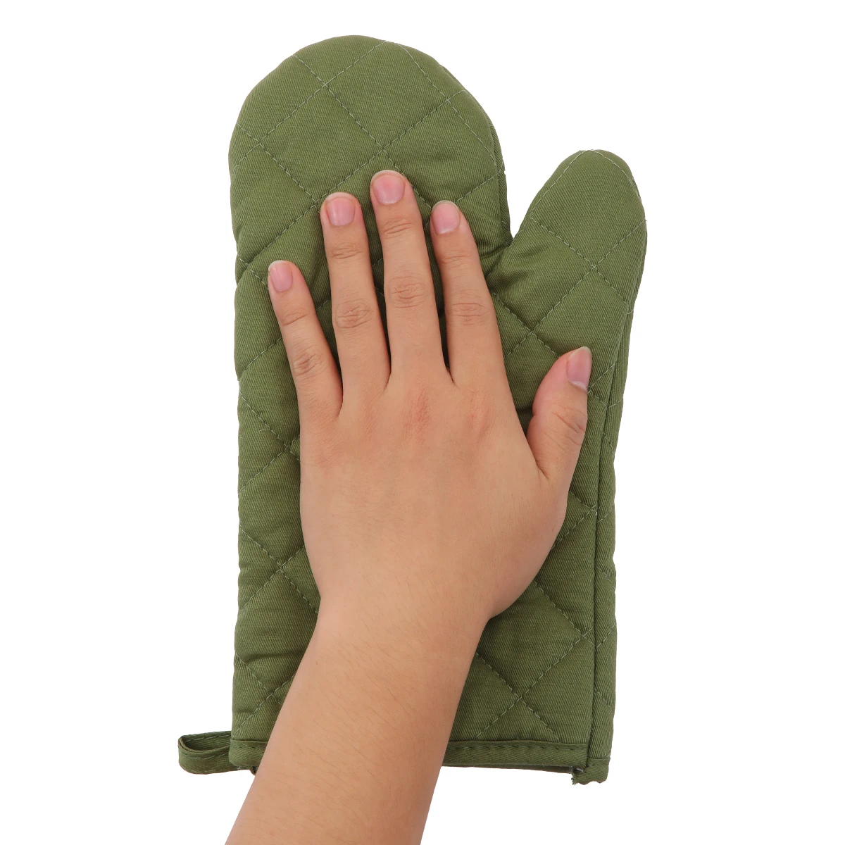 Oven glove four piece set, insulated, heat-resistant, microwave oven gloves, kitchen cooking insulated gloves, baking tools thumbnail 5