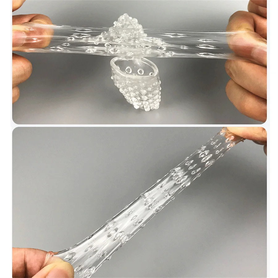 2PCS Finger Sleeves Clitoris Vibrator Stimulator Reusable Condom Sex Toys For Woman Vagina Massage Masturbation Adult Games thumbnail 6