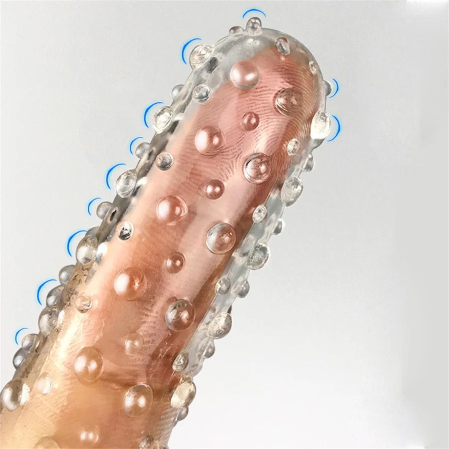 2PCS Finger Sleeves Clitoris Vibrator Stimulator Reusable Condom Sex Toys For Woman Vagina Massage Masturbation Adult Games thumbnail 4