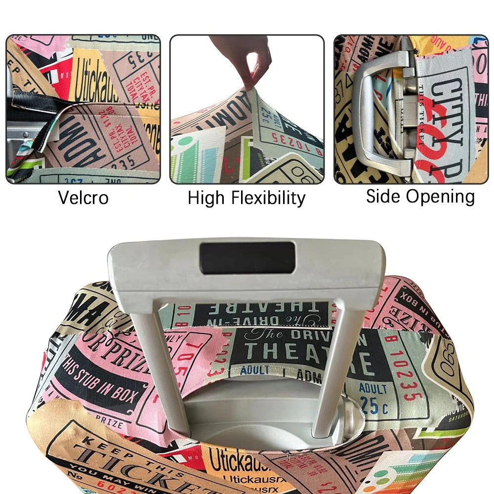 Luggage Cover Suitcase cover Stretch Luggage Protector Baggage Dust Case Covers Suitable18-32Inch Suitcase Case Travel Organizer thumbnail 5