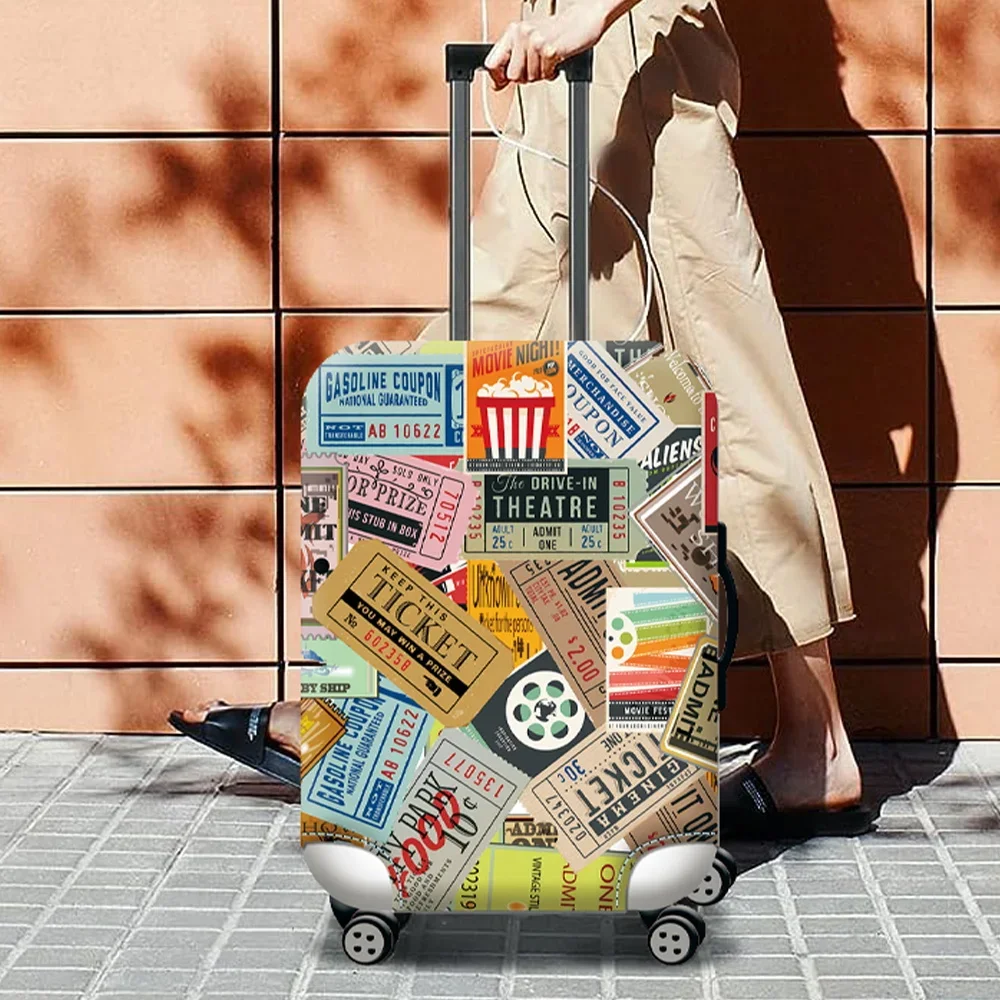 Luggage Cover Suitcase cover Stretch Luggage Protector Baggage Dust Case Covers Suitable18-32Inch Suitcase Case Travel Organizer thumbnail 3