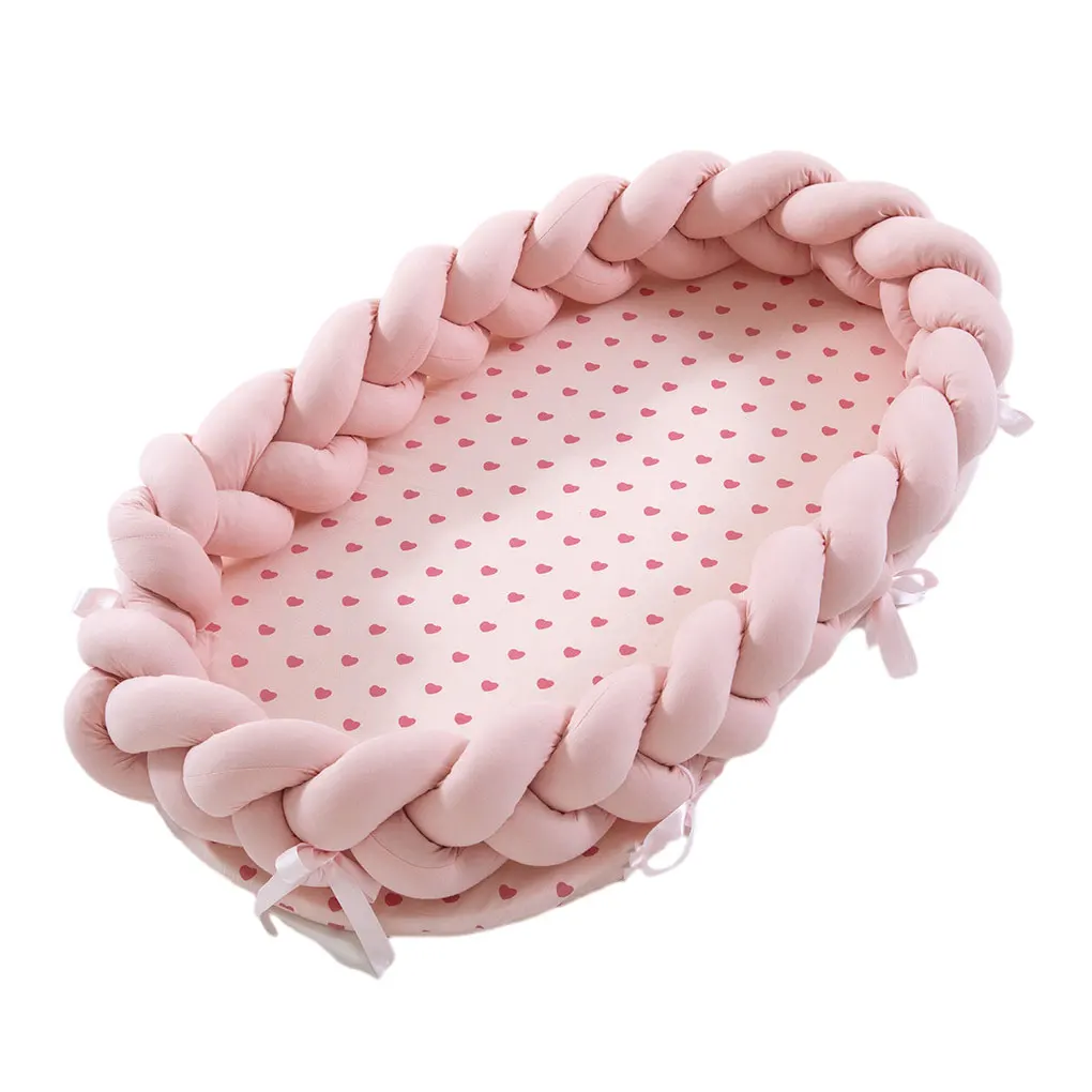 Foldable Baby Cot Reducer Newborn Infant Pod Cocoon Breathable Multifunctional Portable Baby Nest Bed Travel Beds 90 x 50 cm thumbnail 4