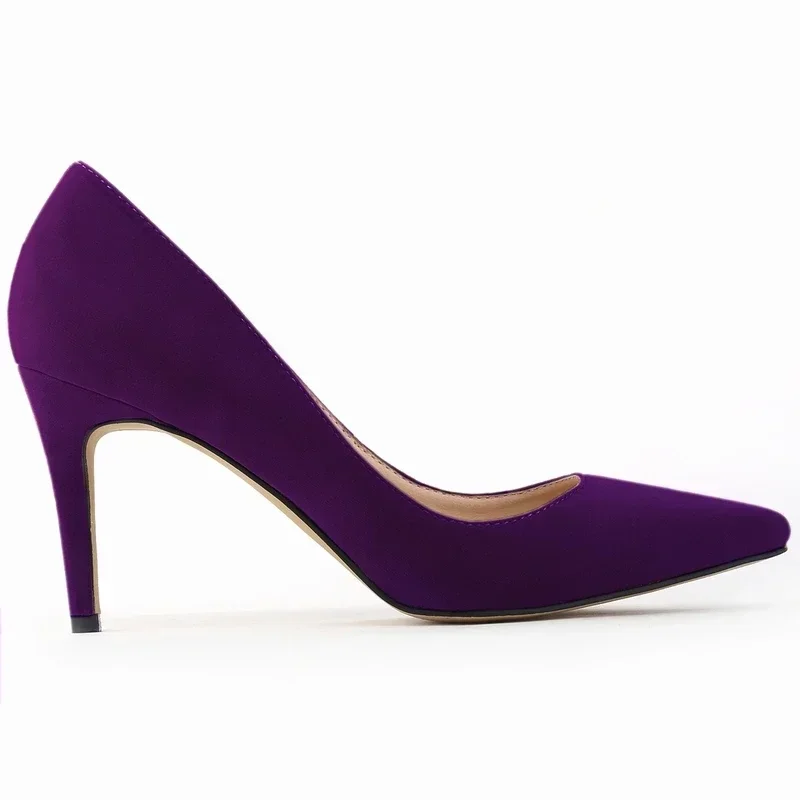 High Heels Classic Pumps Women's Stilettos Sexy Ponited Toes Fashion Office Party Red Wedding Female Comfort Women Party Shoes thumbnail 6