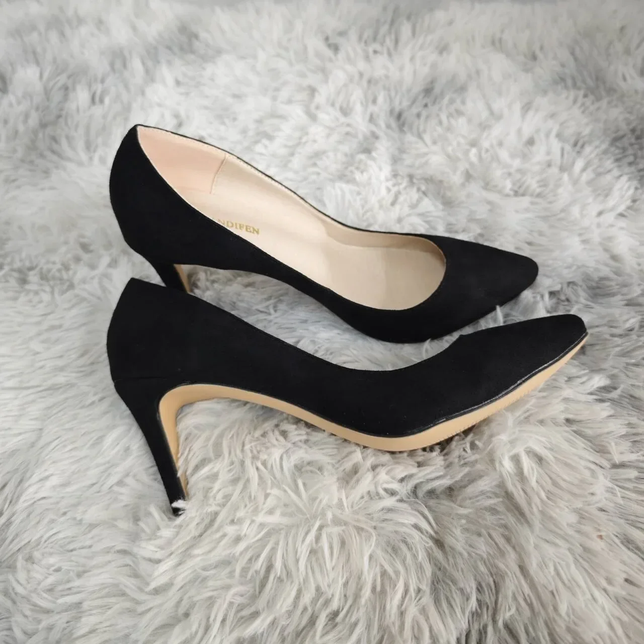 High Heels Classic Pumps Women's Stilettos Sexy Ponited Toes Fashion Office Party Red Wedding Female Comfort Women Party Shoes thumbnail 3
