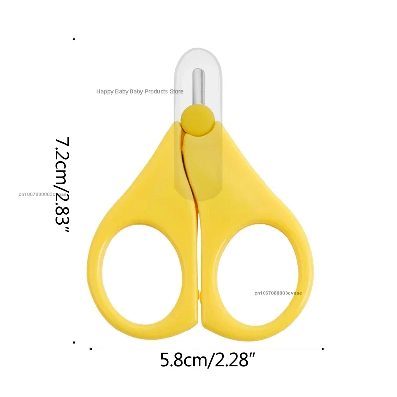 Safety Mini Nail Clippers Scissors Cutter Convenient Daily Baby Nail Shell Shear Manicure Tool Baby Nail Care for Newborn Baby thumbnail 6