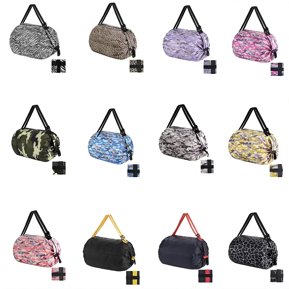Women Shopper Bag Japanese Large Folding Tote Bag Travel Organizer Eco Shopping Bags Lady Market Bag Mujer Foldable Pouch Bolsos thumbnail 6