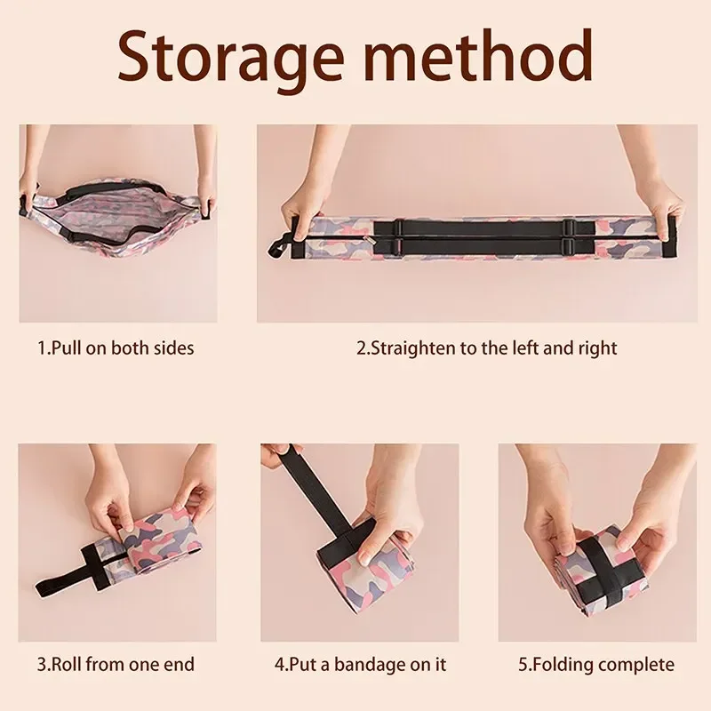 Women Shopper Bag Japanese Large Folding Tote Bag Travel Organizer Eco Shopping Bags Lady Market Bag Mujer Foldable Pouch Bolsos thumbnail 5