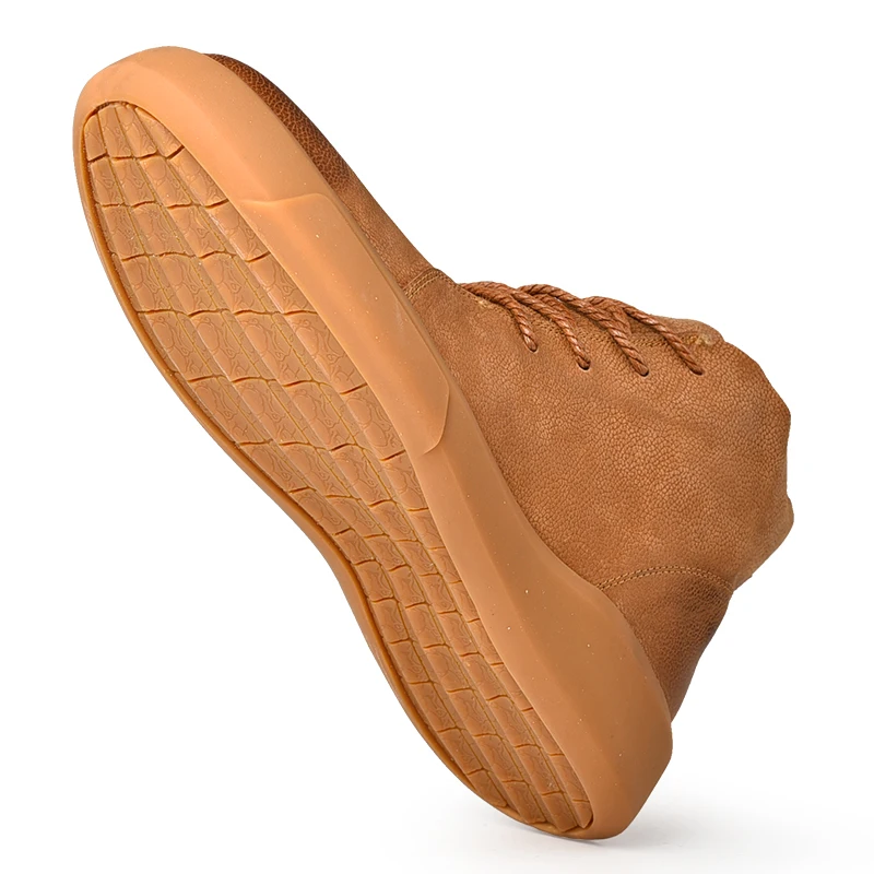 Mens Genuine Leather Winter Ankle Military Treking Tactical Boots Outdoor Men Shoes thumbnail 3