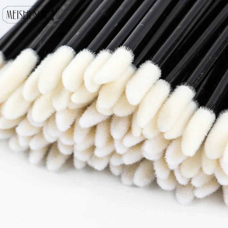 Wholesale 50/1000pcs Lip Brushes Applicators Eyelashes Brush Lipstick Brush Lip Gloss Applicator Wands Makeup Beauty Tool thumbnail 2
