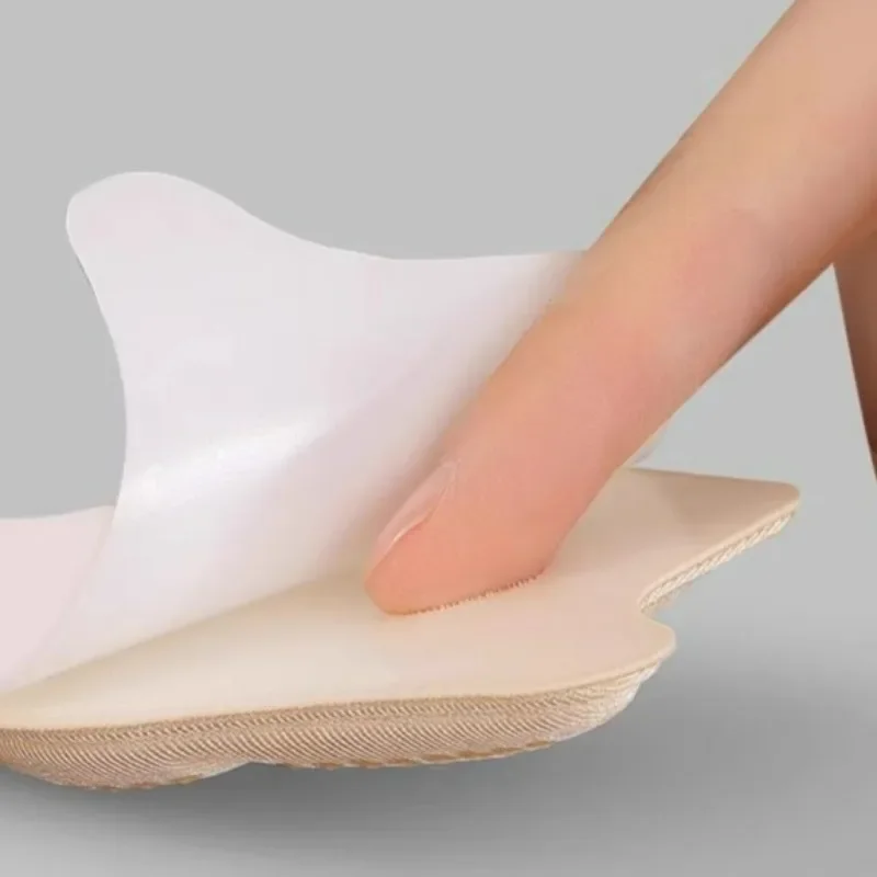 5D Antiwear Heel Pad Sneakers High Heels Rear Anti Fall Insole Self Adhesive Shoe Pads Anti Slip Heel Sticker Soft Foam Cushion thumbnail 3
