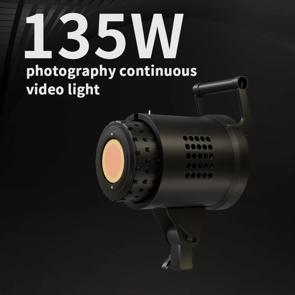 Bowens Video Studio Kit 135W Photography Light Dimmable Kit LED Lamp 2m Tripod Flash Studio Accessories 3000-6500K 3 Colors thumbnail 4