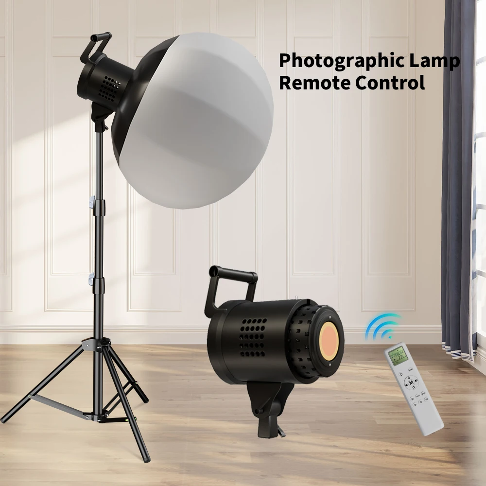 Bowens Video Studio Kit 135W Photography Light Dimmable Kit LED Lamp 2m Tripod Flash Studio Accessories 3000-6500K 3 Colors