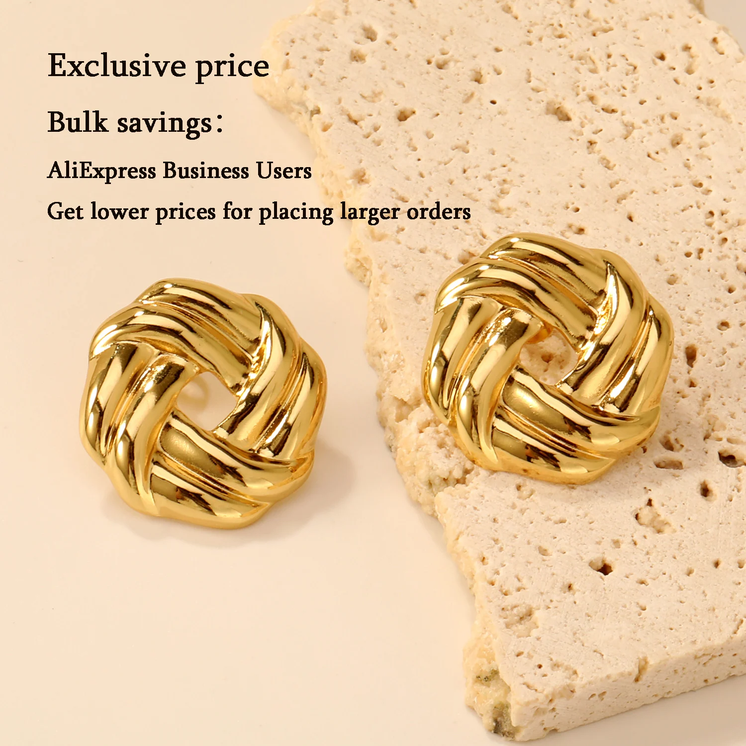 LUXUSTEEL Shell Water Drop Golden Imitaiton Pearl Women Stud Earrings Stainless Steel Heart Female Earring Elegant Jewelry Gifts thumbnail 2