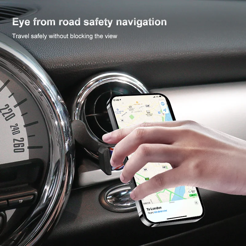 Car Air Vent Outlet Phone Holder For MINI Cooper F54 F55 F56 F57 R55 R56 R57 R60 R50 R52 R53 Car Mount Accessories ﻿ thumbnail 3
