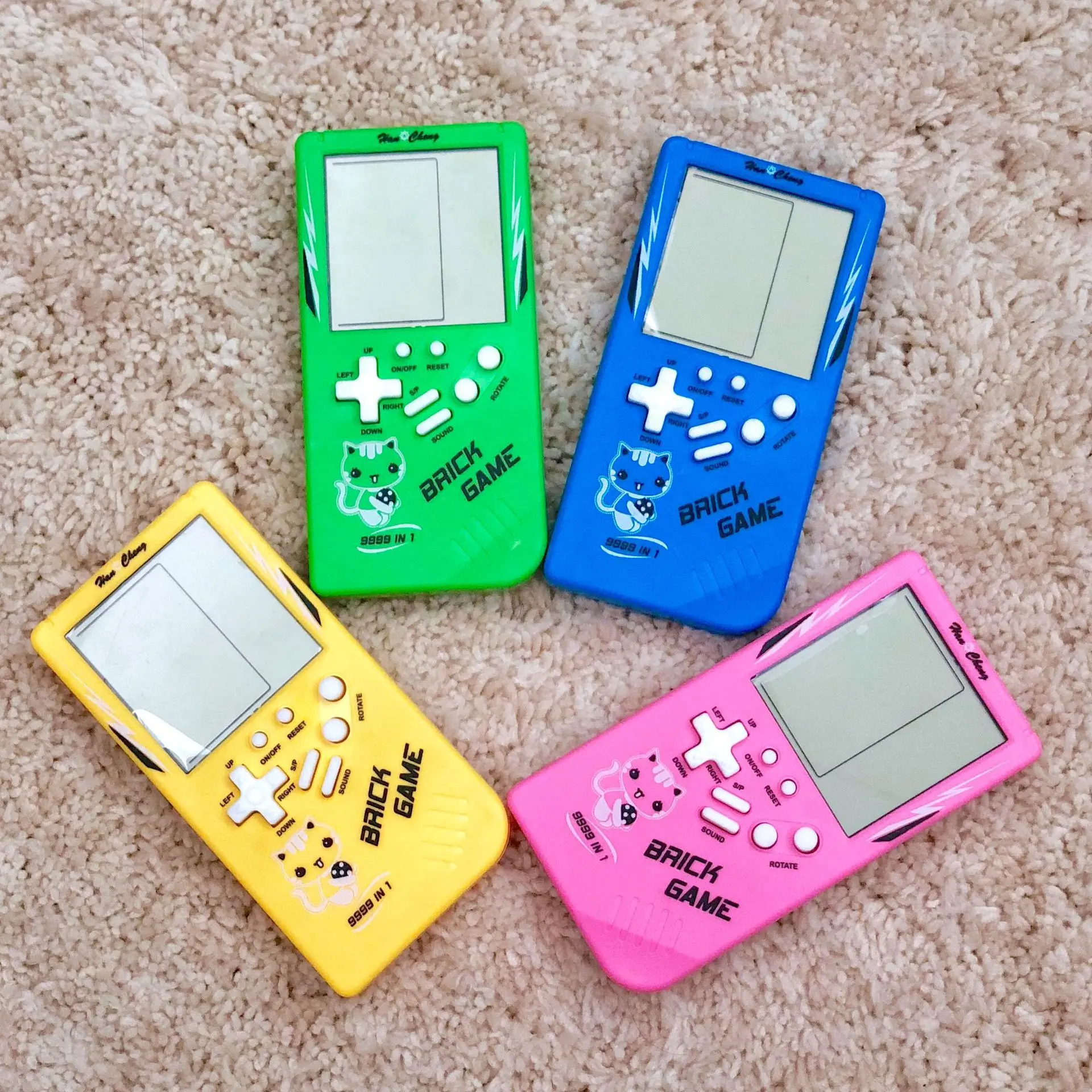 Big Screen for Tetris Game Console Retro Classic Children's Handheld Game Console Players Electronic Toys Puzzle Machine Gift thumbnail 3
