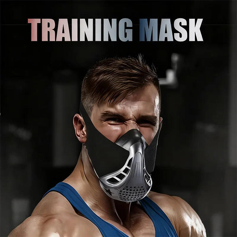 1pc Training Mask, Adjustable Resistance Levels, Simulate High Altitudes for Cardio Workouts, Lung Trainer, Washable