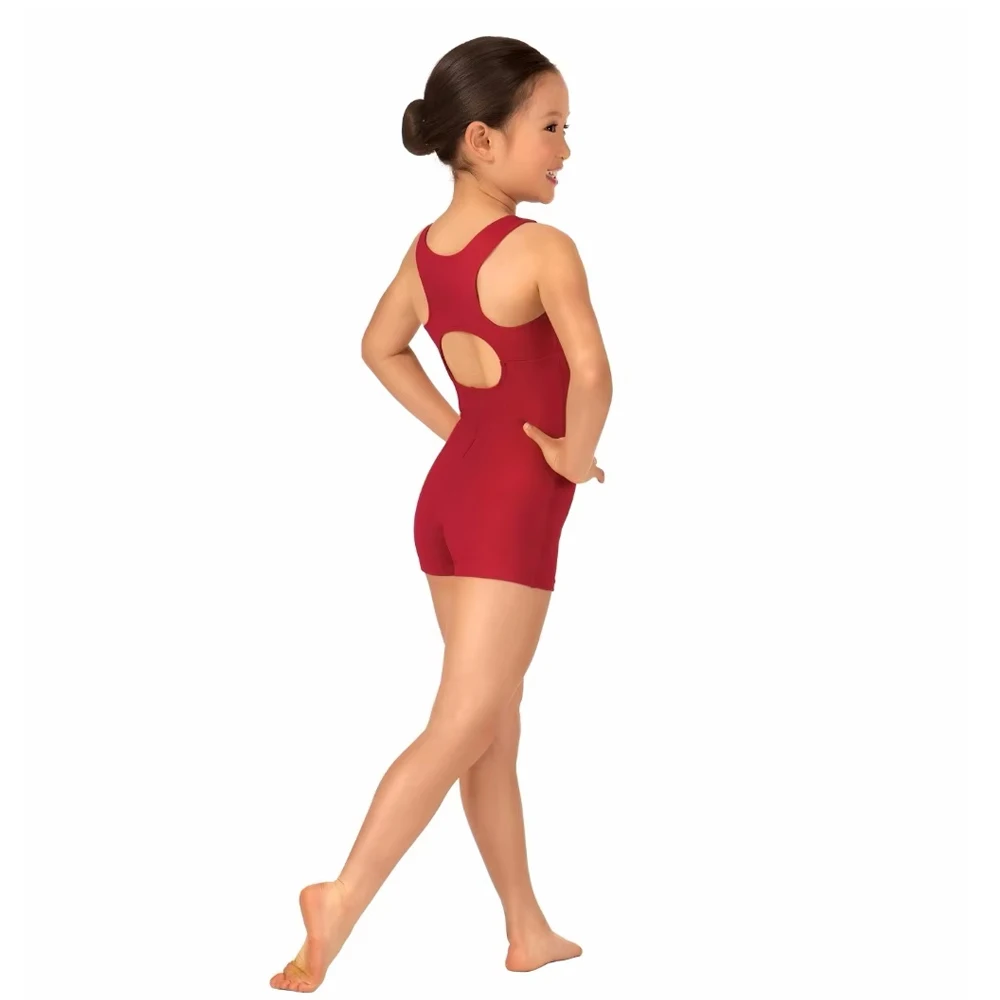 OVIGILY Girls Spandex Tank Leotard Keyhole Back Sleeveless Ballet Dance Costumes Boys Gymnastics Sportswear Performance Bodysuit thumbnail 3