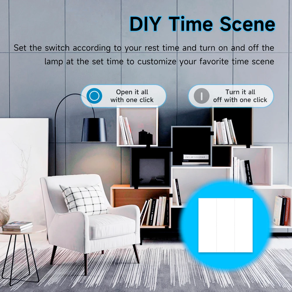 Tuya 6 Gang ZigBee Wireless Smart Scene Switch Push Button Controller APP Control Keyboard Scene Sticker Panel Smart life thumbnail 4