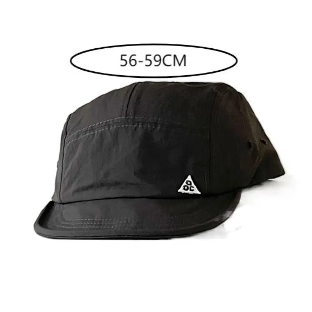 Retro Quick-drying Short Brim Baseball Caps Unisex Summer Outdoor Sunscreen Casual Versatile 5-flap Tooling Japanese Camping Hat thumbnail 6