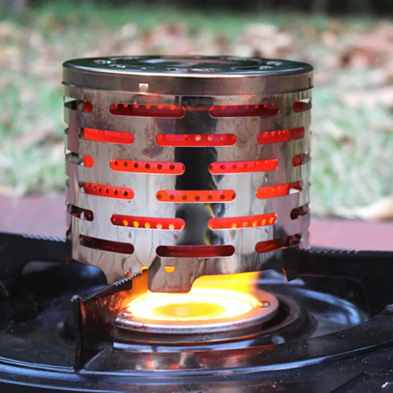 Outdoor Camping Mini Heating Cover Autumn Winter Infrared Tent Heater Cassette Stove Special Stove Heater Heater Cap Warmer thumbnail 2