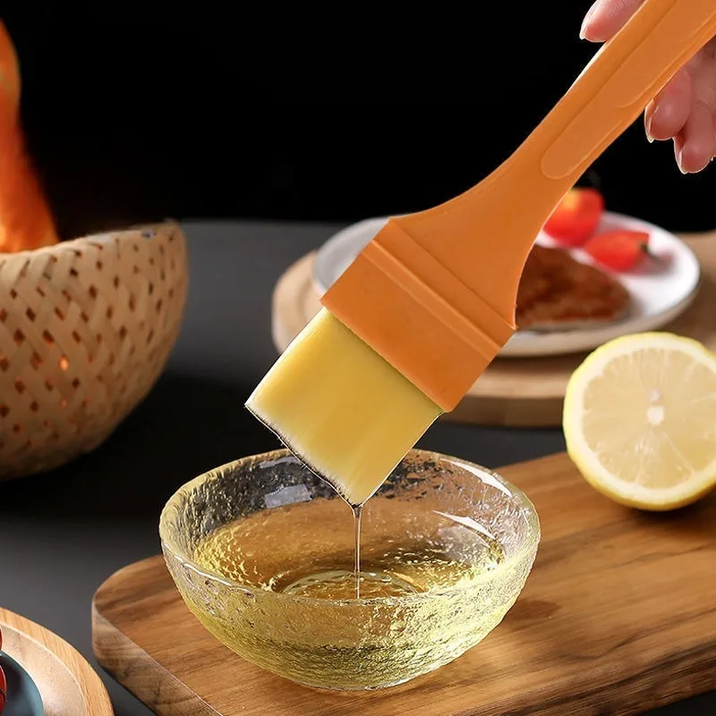 1/3/5pcs Barbecue Brush BBQ Food Oil Brush Kitchen Gadgets Portable Tools for Grilling Baking Cooking Outdoor Camping thumbnail 2
