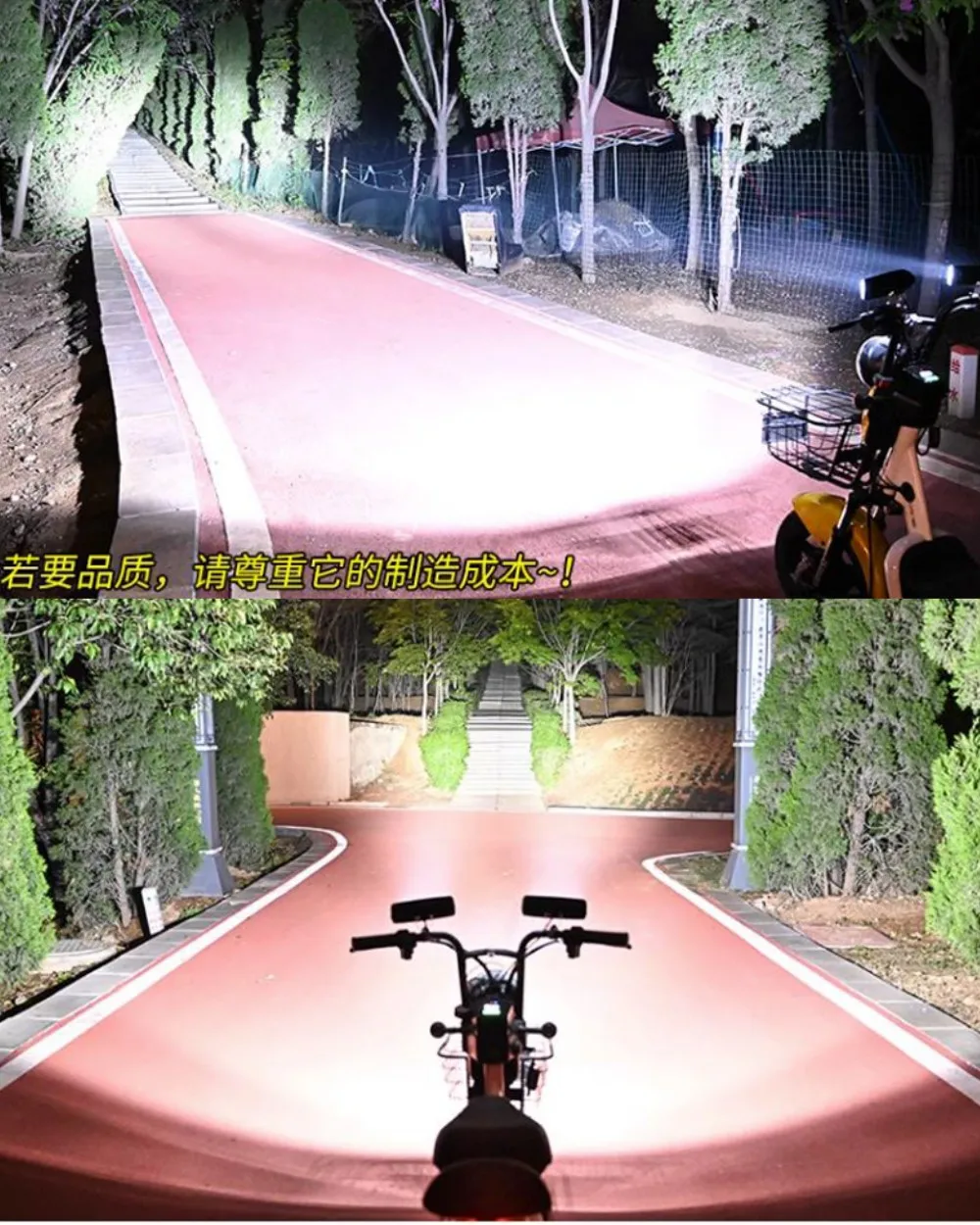 12v 24v 48v 60v 72v 84v EScooter Led headlight EBIKE Electric Bike Bicycle Front led Headlamp Motorcycle Additional Spotlights thumbnail 6