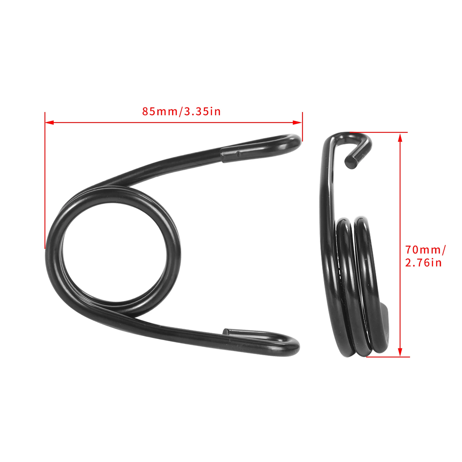 Solo Seat Saddle Seats Spring for Harley Dyna Fatboy Sportster Softail XL1200 XL883 Bobber Chopper XL 883 1200 thumbnail 6