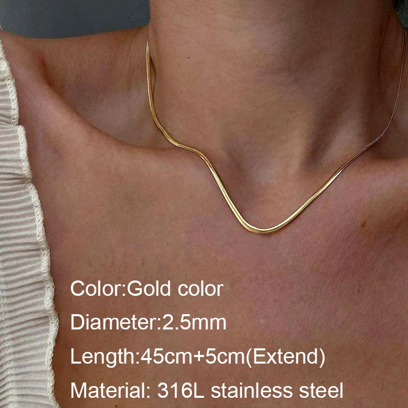 Y2k Boho Evil Blue Eye Heart Necklace for Women Golden Angle Flower Collars Diy Pendant Stainless Steel Long Chain High Quality thumbnail 6
