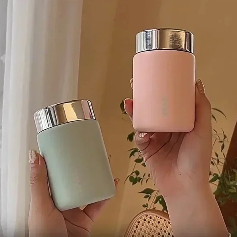 230ml Mini Stainless Steel 316 Thermos Mug Fashion Portable Pocket Vacuum Flask Coffee Tea Thermal Water Bottle Tumbler thumbnail 3