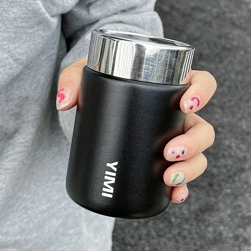 230ml Mini Stainless Steel 316 Thermos Mug Fashion Portable Pocket Vacuum Flask Coffee Tea Thermal Water Bottle Tumbler thumbnail 6
