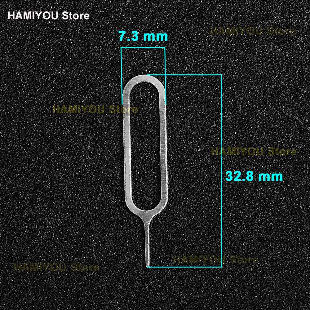 Sim Card Tray Removal Eject Pin Key Tool Stainless Steel Needle For IPhone Samsung XIAOMI to Open Remover Needle Tool Extractor thumbnail 6