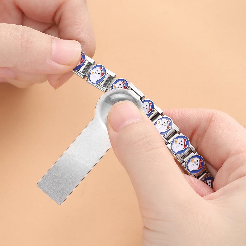 1pcs Italian Charm Bracelet Detaching Tool Opening for Link Chain Stainless Steel Jewelry Handmade Making DIY Tools Equipment thumbnail 4