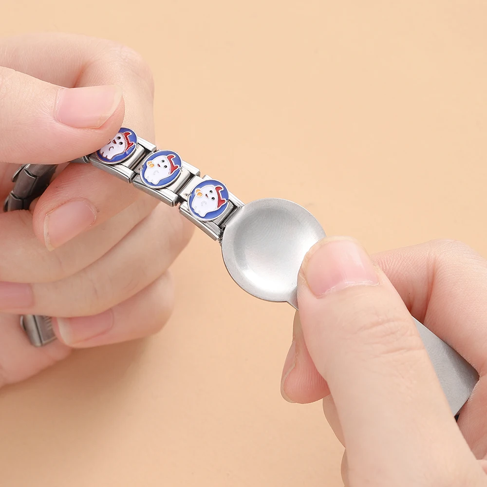 1pcs Italian Charm Bracelet Detaching Tool Opening for Link Chain Stainless Steel Jewelry Handmade Making DIY Tools Equipment thumbnail 3