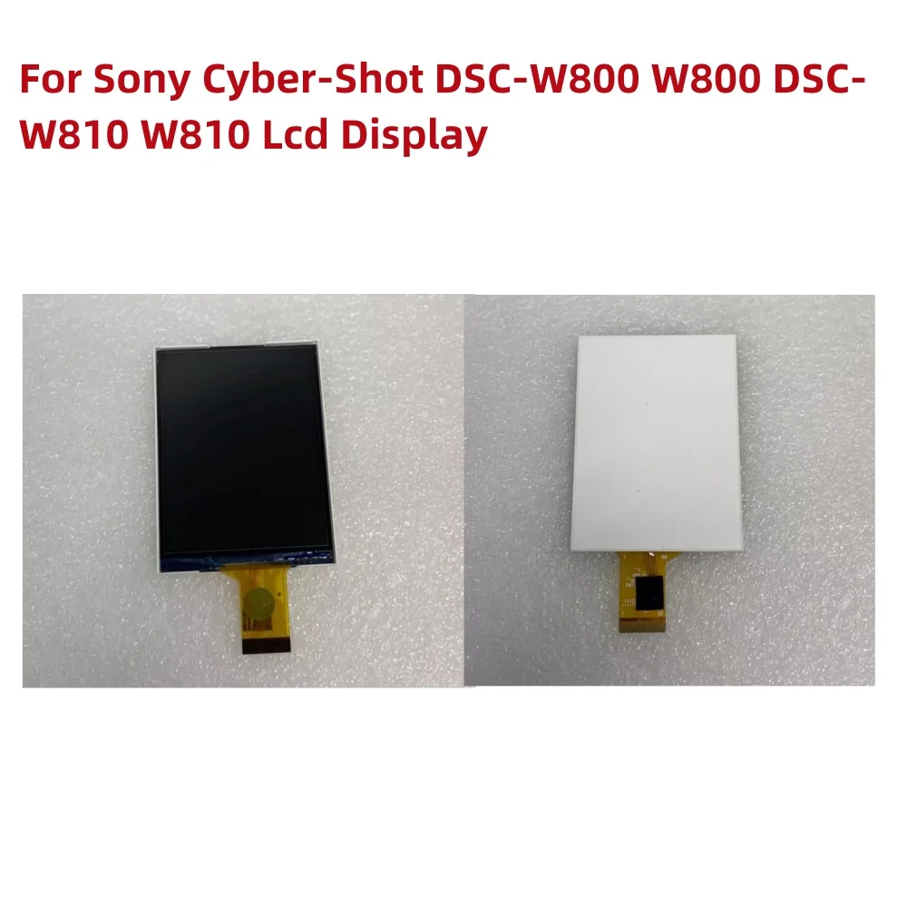 Alideao-NEW LCD Display Screen With Backlight For Sony Cyber-Shot DSC-W800 W800 DSC-W810 W810 Digital Camera Repair Parts