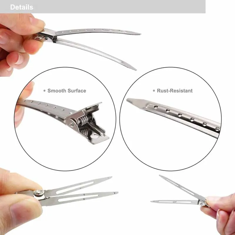 10/20PCS Professional Ladies Salon Fixed hair No Bend hair Pin Curl Hairclip Makeup No Crease Hair Clip Hairdress Styling Tool thumbnail 4