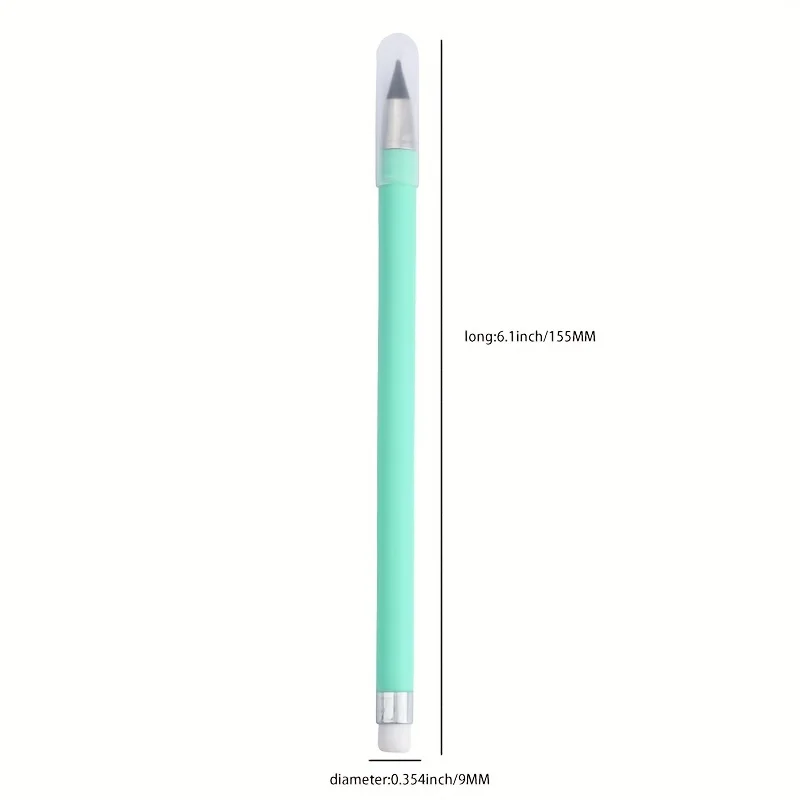 1pc New Eternal Pencil Macaron Hard to Break, Endless to Write, No Need to Sharpen Pencil Sketching Pencil thumbnail 2
