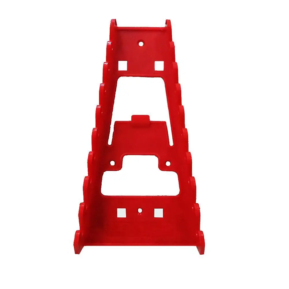 Plastic Wrench Rack Organizer Wall Mounted Tray Sockets Storage Tools Rack Sorter Standard Spanner Holders Home Wrench Holder thumbnail 5