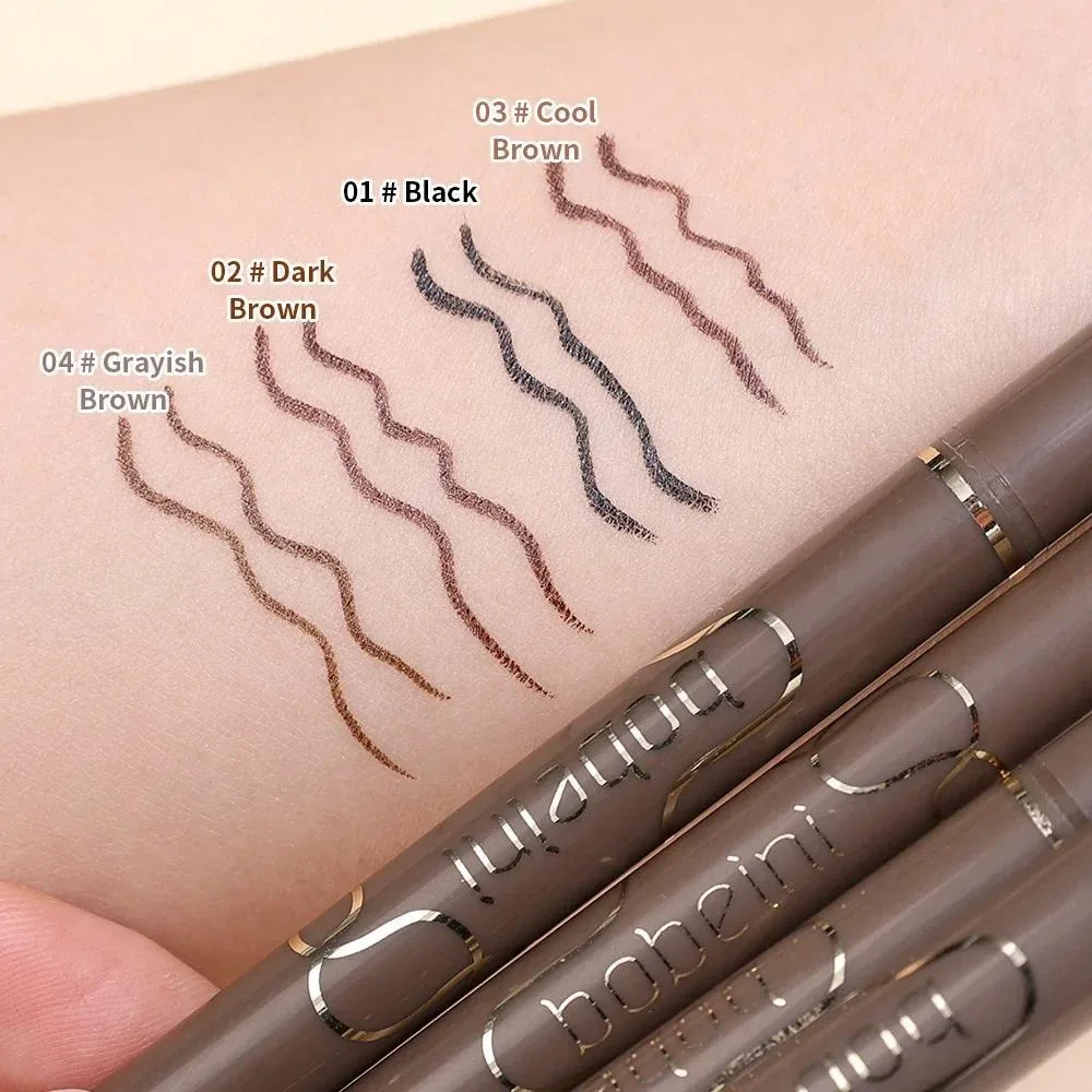 Waterproof Quick-drying Liquid Eyeliner/ultra-fine Matte Black Brown/long-lasting Silkworm Eyeliner/eye Makeup/gifts thumbnail 3