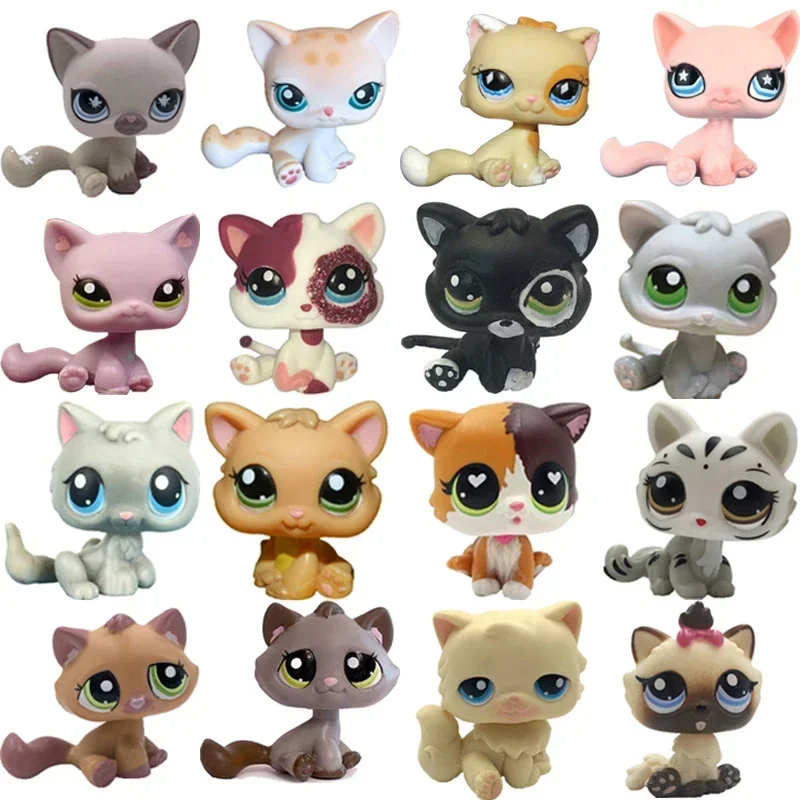 Rare pet shop lps toy toy Stands Short Hair Kitten Dog Dachshund Collie Great Dane Spaniel Puppy Old Bobble head toy