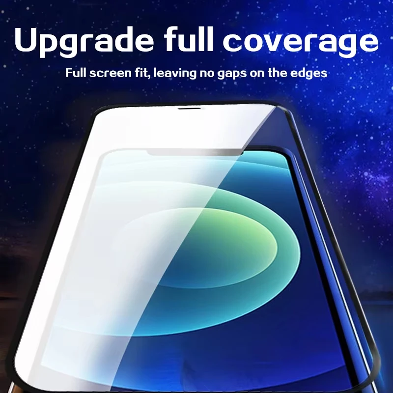 4PCS Tempered Glass for iPhone 17 16 16e 15 14 13 12 11 Pro Max Air Screen Protectors for iPhone X XR XS 7 8 SE 12 13 Mini Glass thumbnail 6