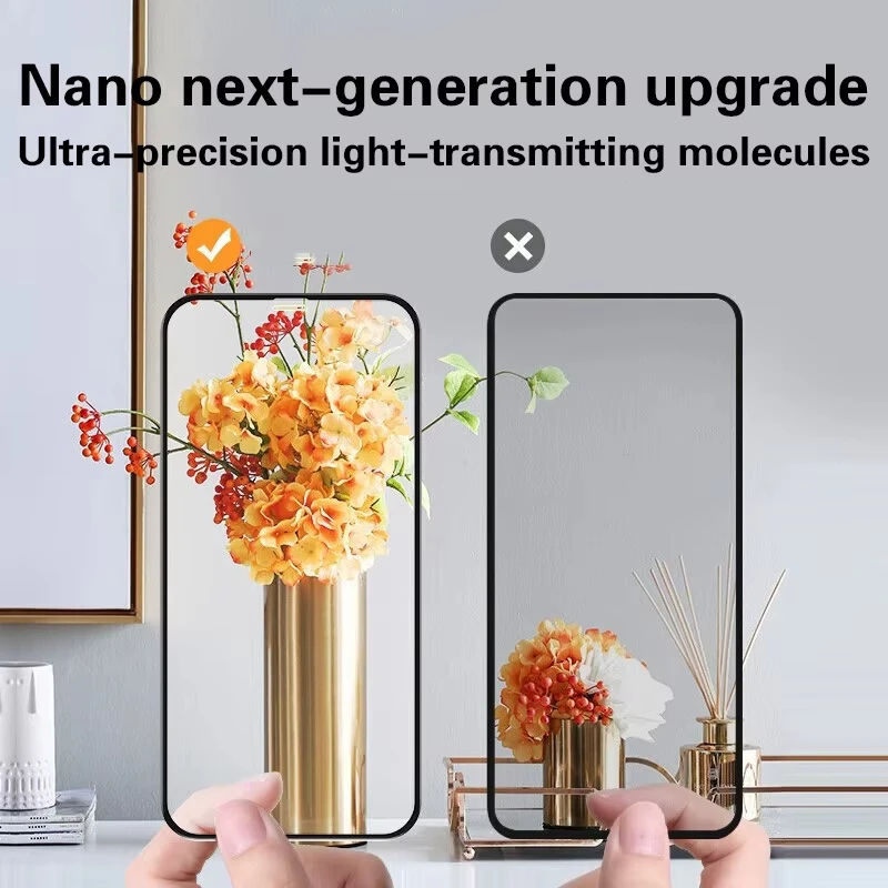 4PCS Tempered Glass for iPhone 17 16 16e 15 14 13 12 11 Pro Max Air Screen Protectors for iPhone X XR XS 7 8 SE 12 13 Mini Glass thumbnail 5