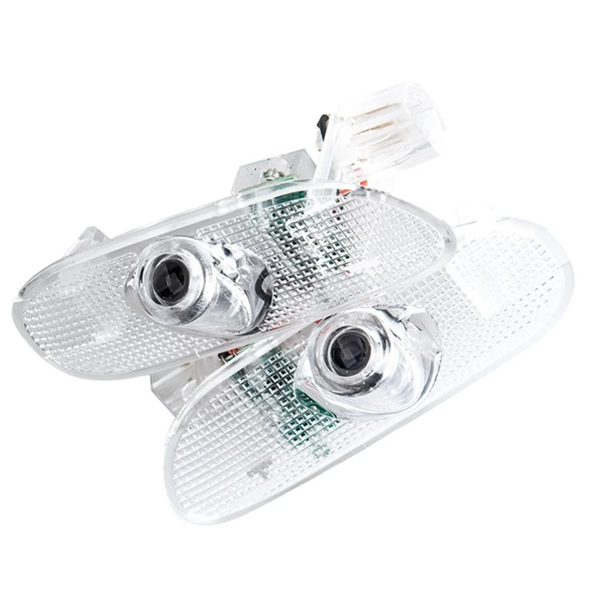 2Pcs Car Interior Door Light Welcome Lamp Ambient for Toyota Prado LC120 2003-2009 Projector Welcome Light thumbnail 2