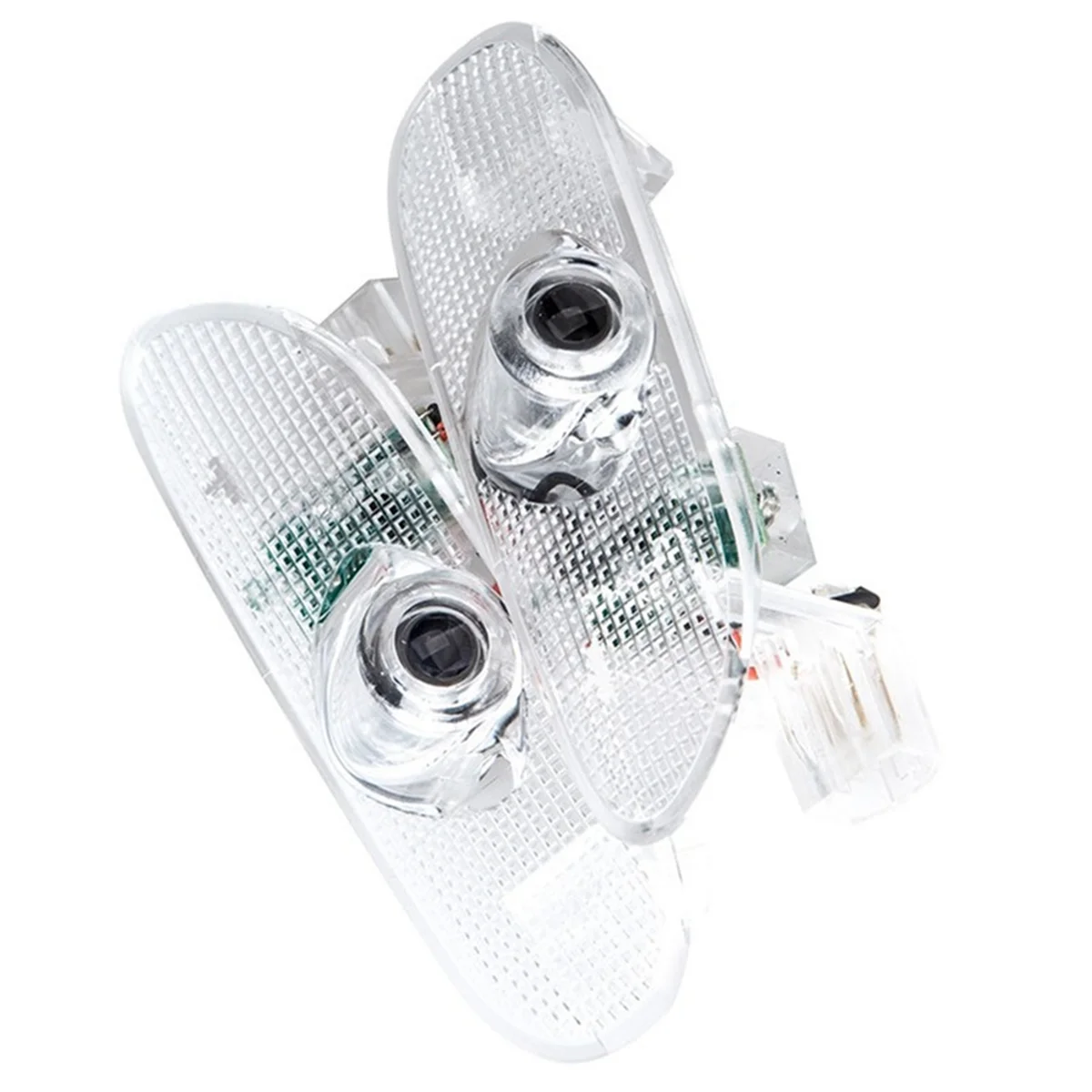 2Pcs Car Interior Door Light Welcome Lamp Ambient for Toyota Prado LC120 2003-2009 Projector Welcome Light thumbnail 6