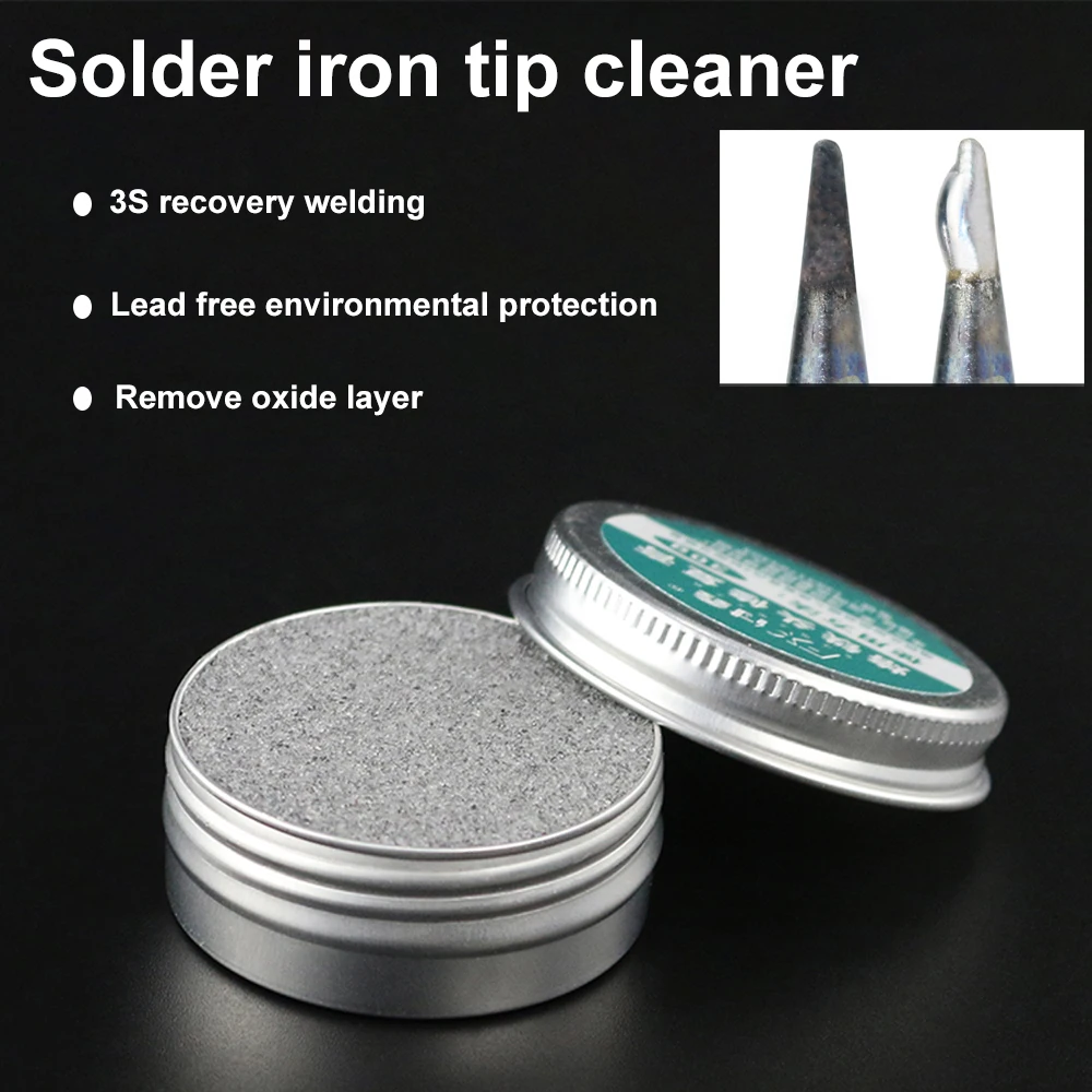 Soldering Iron Tip Refresher Non-stick Tin Solder Cream Clean Paste Oxide Solder Iron Tip Refresh Tip Tinner Activator thumbnail 2