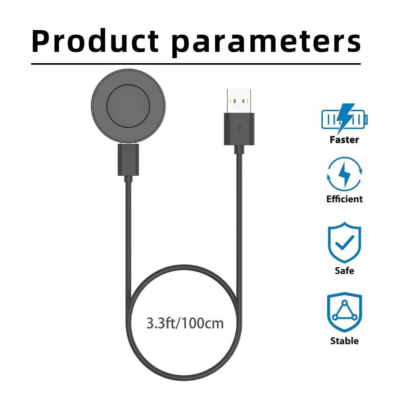 Replacement Chargers suitable for mi Watch S1 (Not applicable to S1 Active/S1 Pro) Charger USB  Smartwatch Charging Dock thumbnail 2